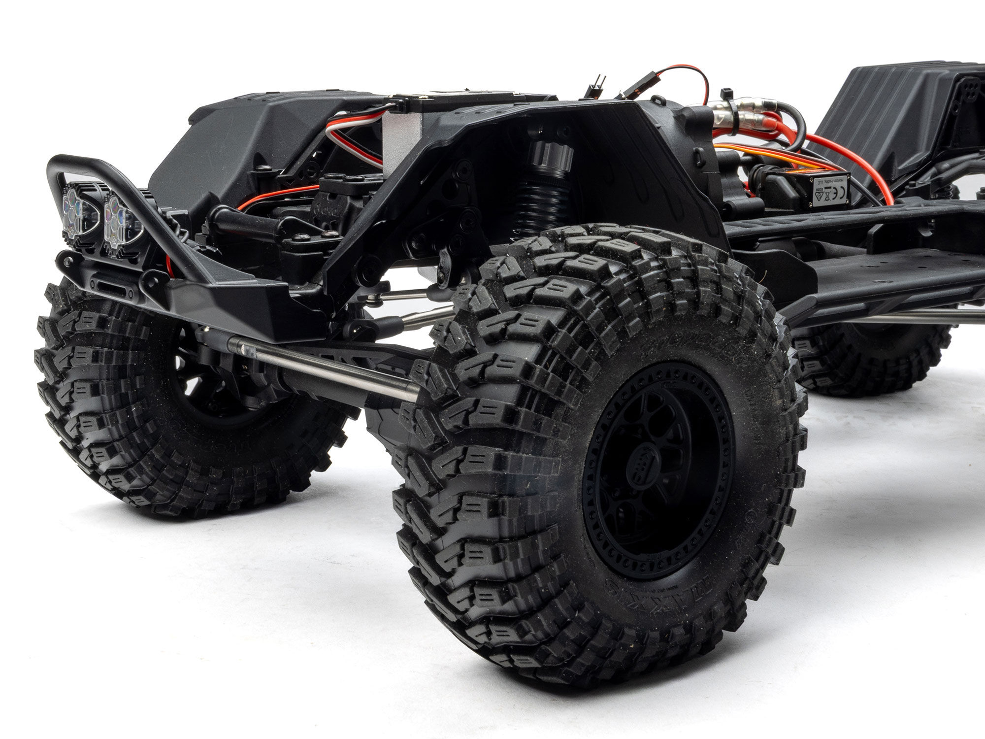 Axial AXI-2443T1 1/10 SCX10 III Motobilt Waypoint Jeep JT Gladiator 4X4 RTR Brushed Rock Crawler, Grön - 32