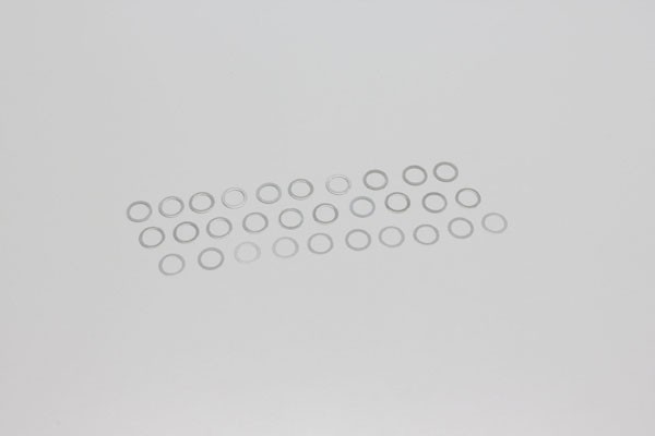 Kyosho 96046 Shims 6x8mm (0.1-0.2-0.3) (10 each)