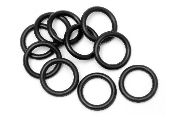 HPI HP75078 O-Ring P10 (10X2Mm/Black/10Pcs)
