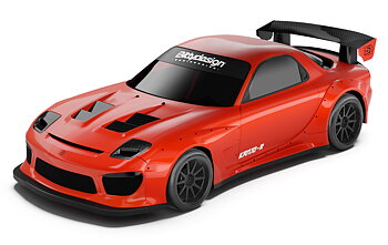 Bittydesign BDMZ-KJR KANJO-N Body 1/28 Mini-Z (Unpainted)