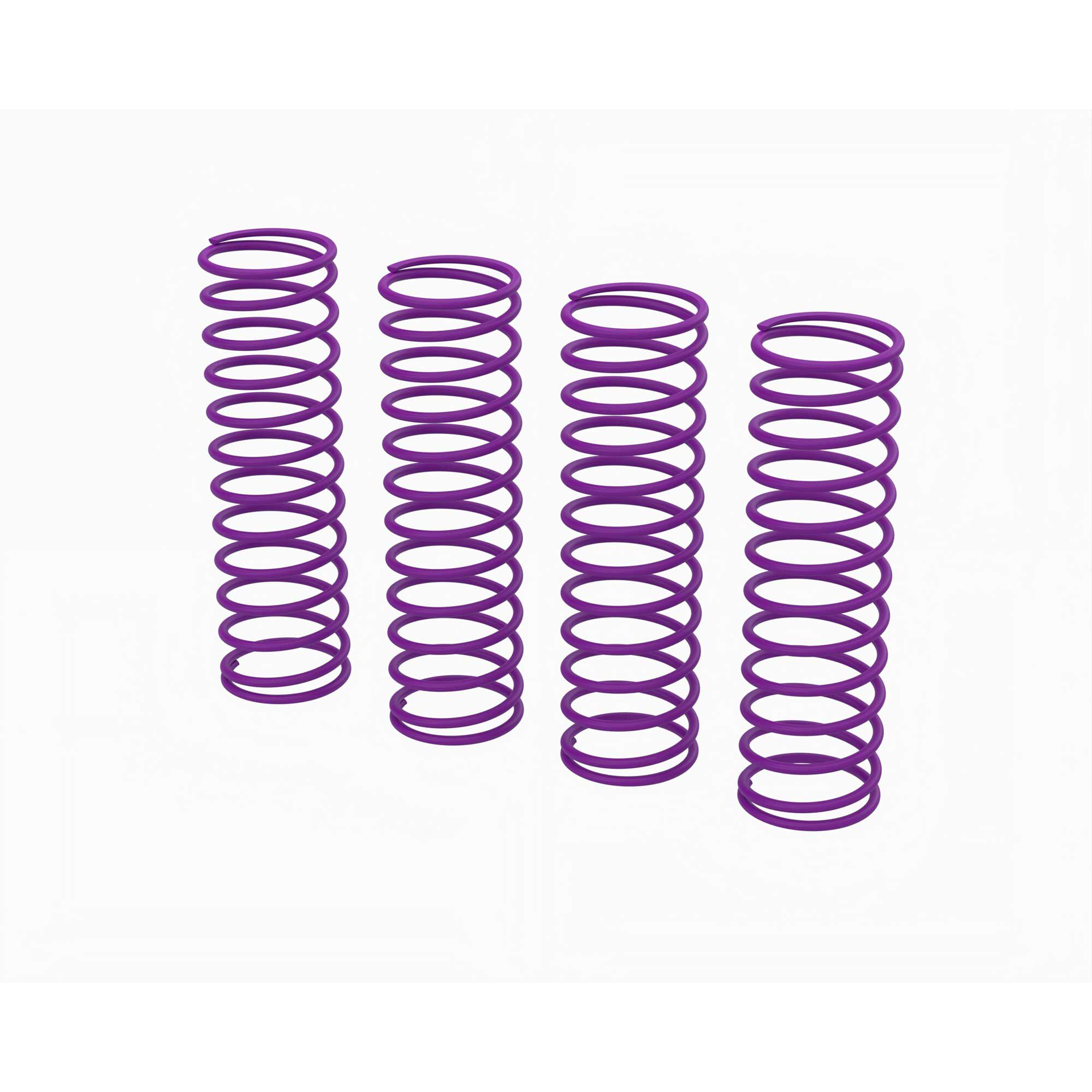 Arrma ARA-2896 Shock Spring Set E 0.50N/mm Purple (4): GROM