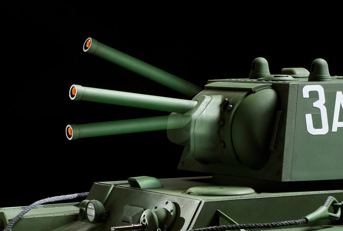 TAMIYA 56028 1/16 Russian Heavy Tank KV-1 w/Option Kit - 3