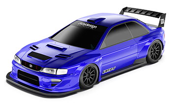 Bittydesign BDMZ-KJS KANJO-S Body 1/28 Mini-Z (Unpainted)