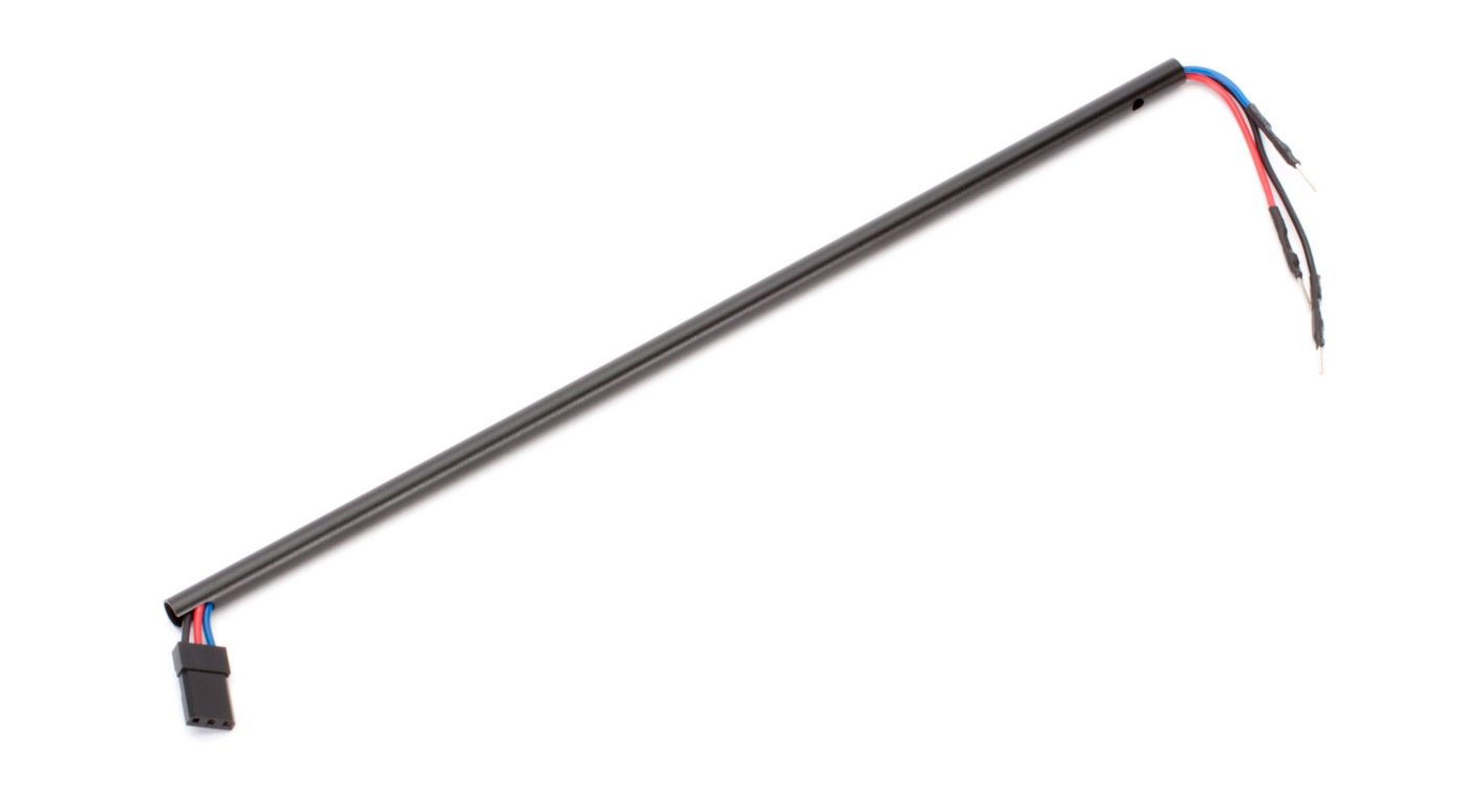 Blade Tail Boom w/ Tail Motor Wires: 200 SR X