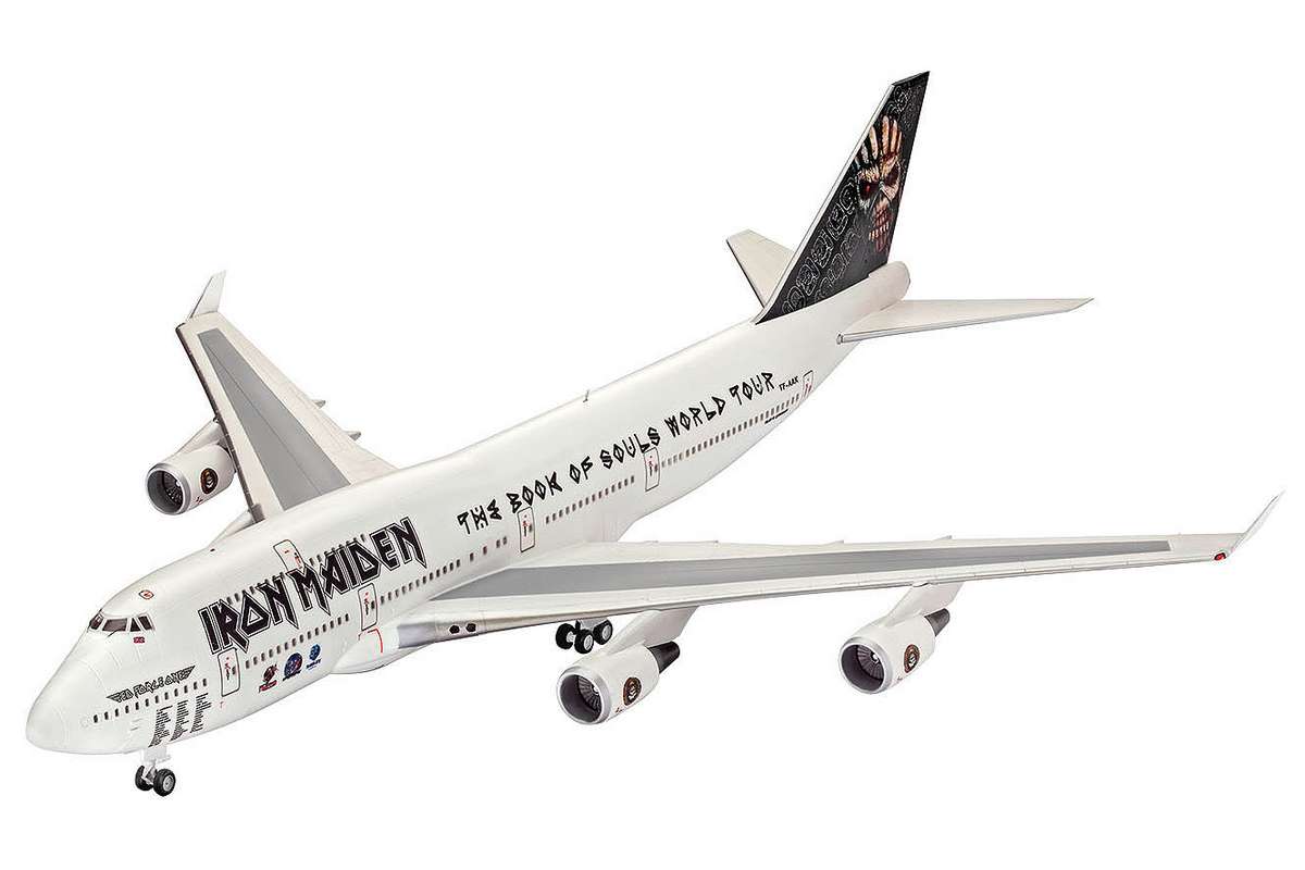 Revell 3780 Boeing 747-400 Iron Maiden 'Ed Force One' 1:144