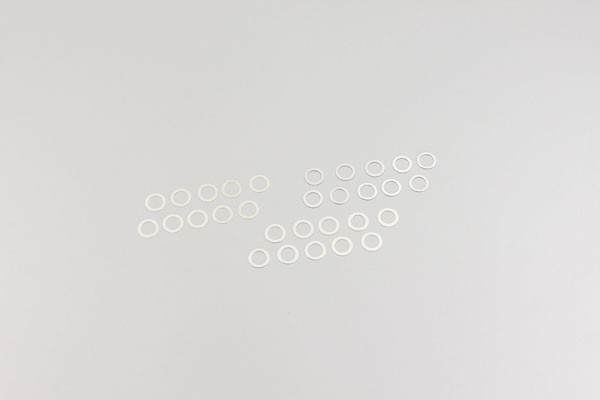 Kyosho 96643 Shims 5x7mm (0.1-0.2-0.3) (10 each)