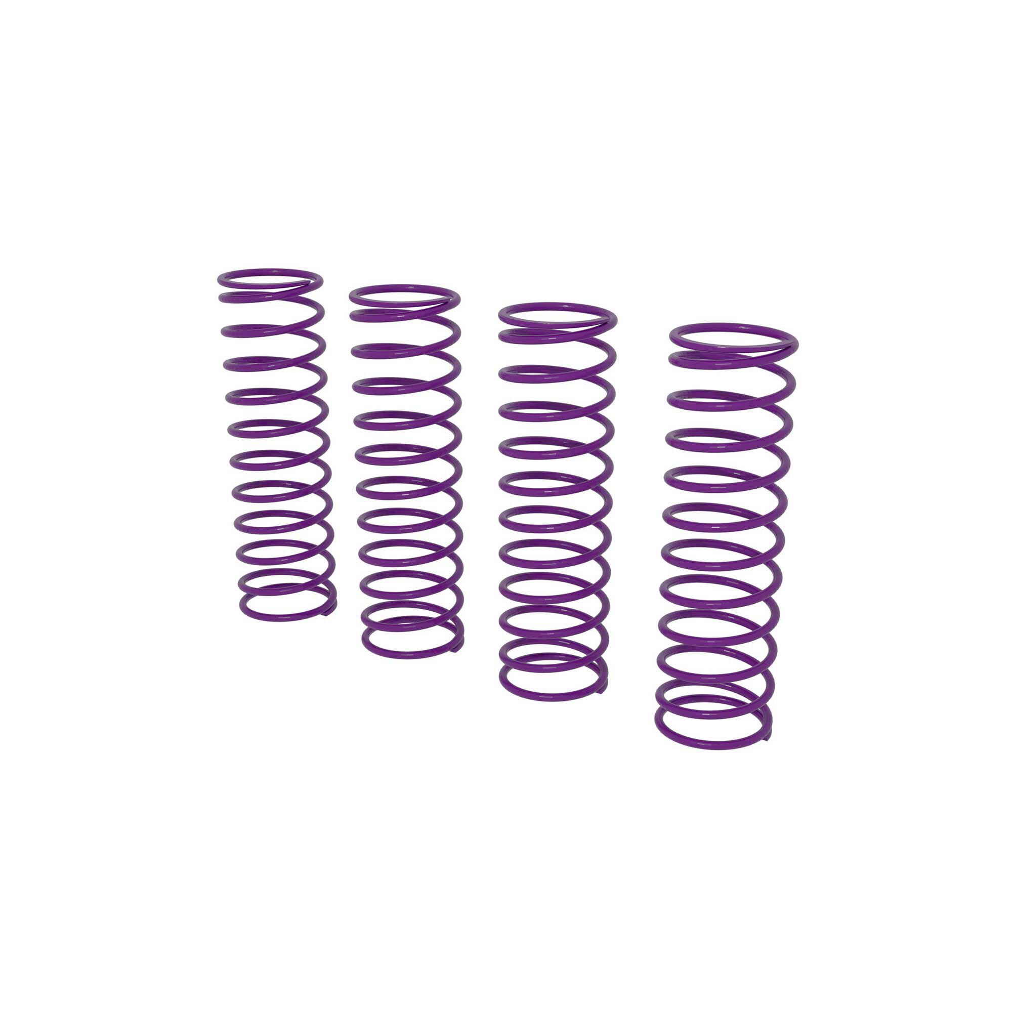 Arrma ARA-3125 Shock Spring Set E Pink 0.50N/mm (4): GROM