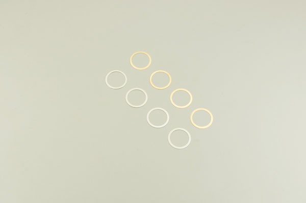 Kyosho 96646 Shims 12x15mm (0.1-0.2) (4 each)