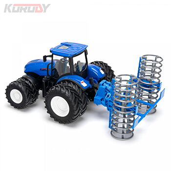 RC RTR 1:24 double-wheeled tractor with rollover