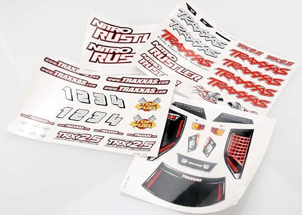 Traxxas 4413X Dekalark Nitro Rustler*