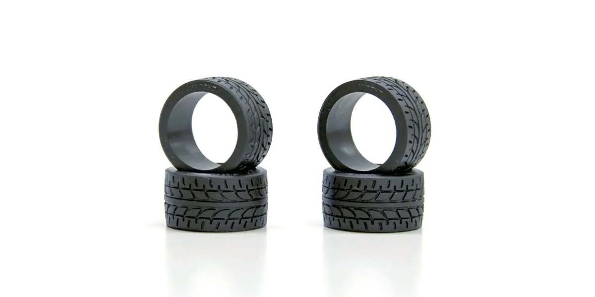 Kyosho MZW38-20B Kyosho Mini-Z Racing Radial Tyres 20 Shore - Wide (4)