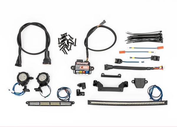Traxxas 10996 LED Ljus Set Pro Scale Komplett Funco Sand Car