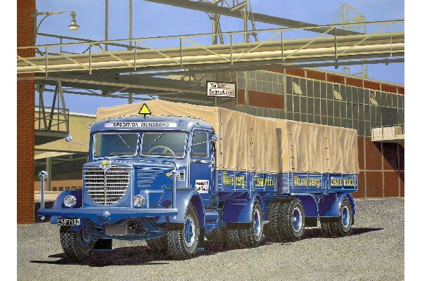 Revell 7580 Büssing 8000 S13 w/trailer 'Platinum Edition' 1:24