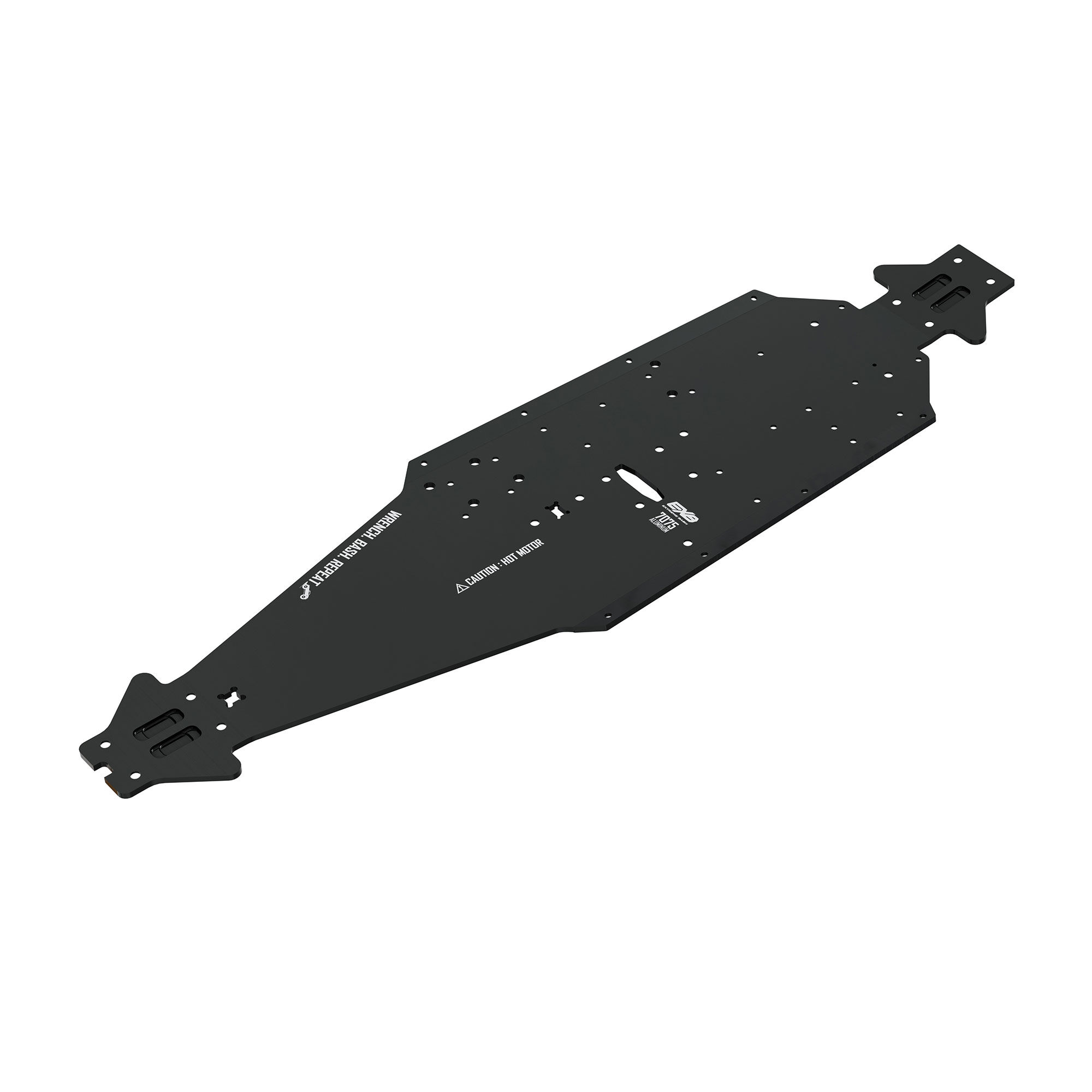 Arrma ARA-3404 Aluminum Chassis CNC 7075 T6 XLWB Black (1pc)