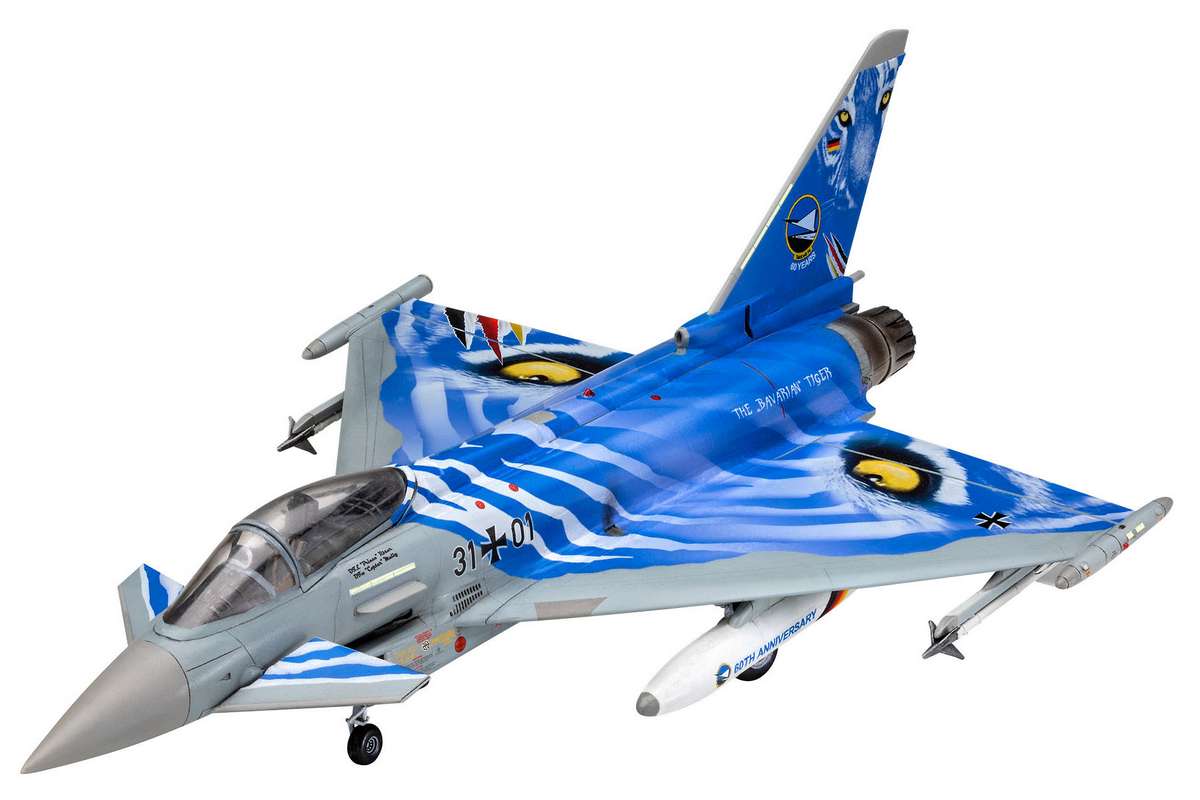 Revell 3818 Eurofighter Typhoon 'The Bavarian Tiger 2021'