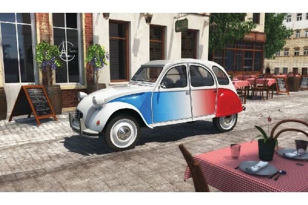 Revell 7653 1:24 Citroen 2 CV Cocorico