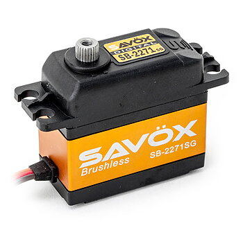 Savöx SB-2271SG Servo 20Kg 0,065s HV Alu Brushless Stäldrev