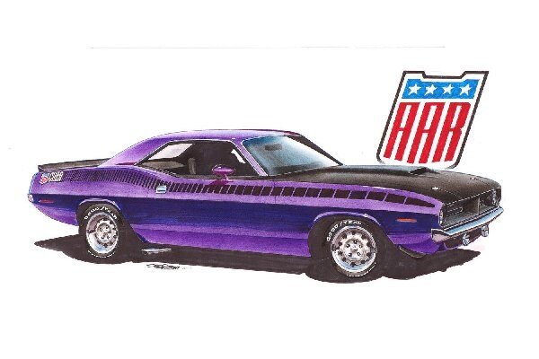 Revell 7664 1970 Plymouth AAR Cuda