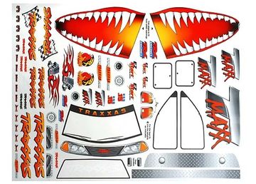 Decal Sheets Jaws T-Maxx