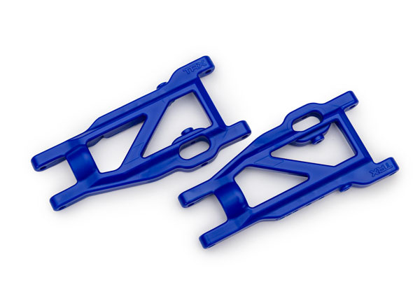 Traxxas 3655-BLUE Bärarmar Fram/Bak EHD Blå (Par)