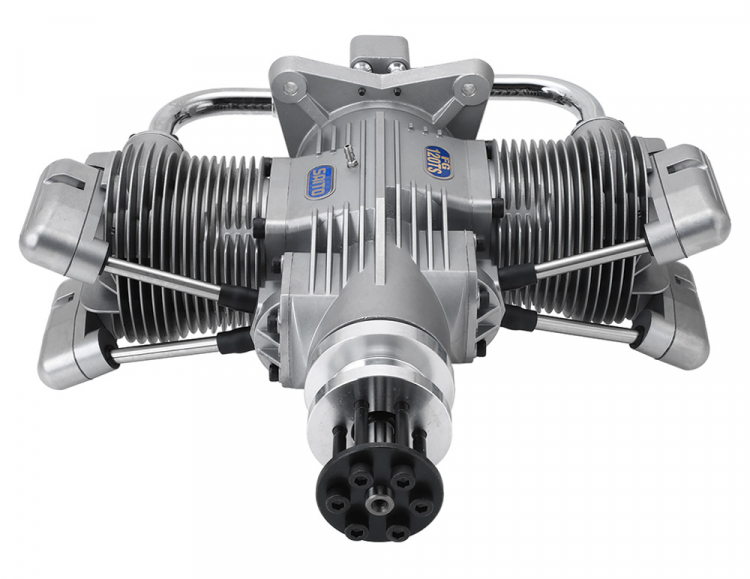 Saito FG-120TS Twin 4-takts Bensinmotor - 3