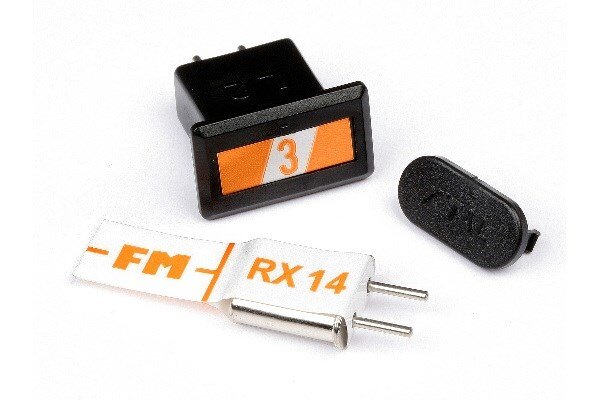 HPI HP80653 Crystal Set (Orange Band 3/Fm 27.095Mhz)