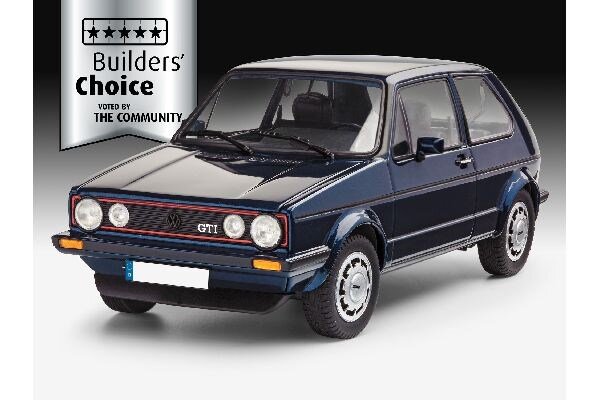 Revell 7673 1:24 VW Golf Gti ´´Builders Choice´´