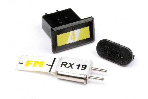 HPI HP80654 Crystal Set(Yellow Ban 4/Fm 27.145Mhz)