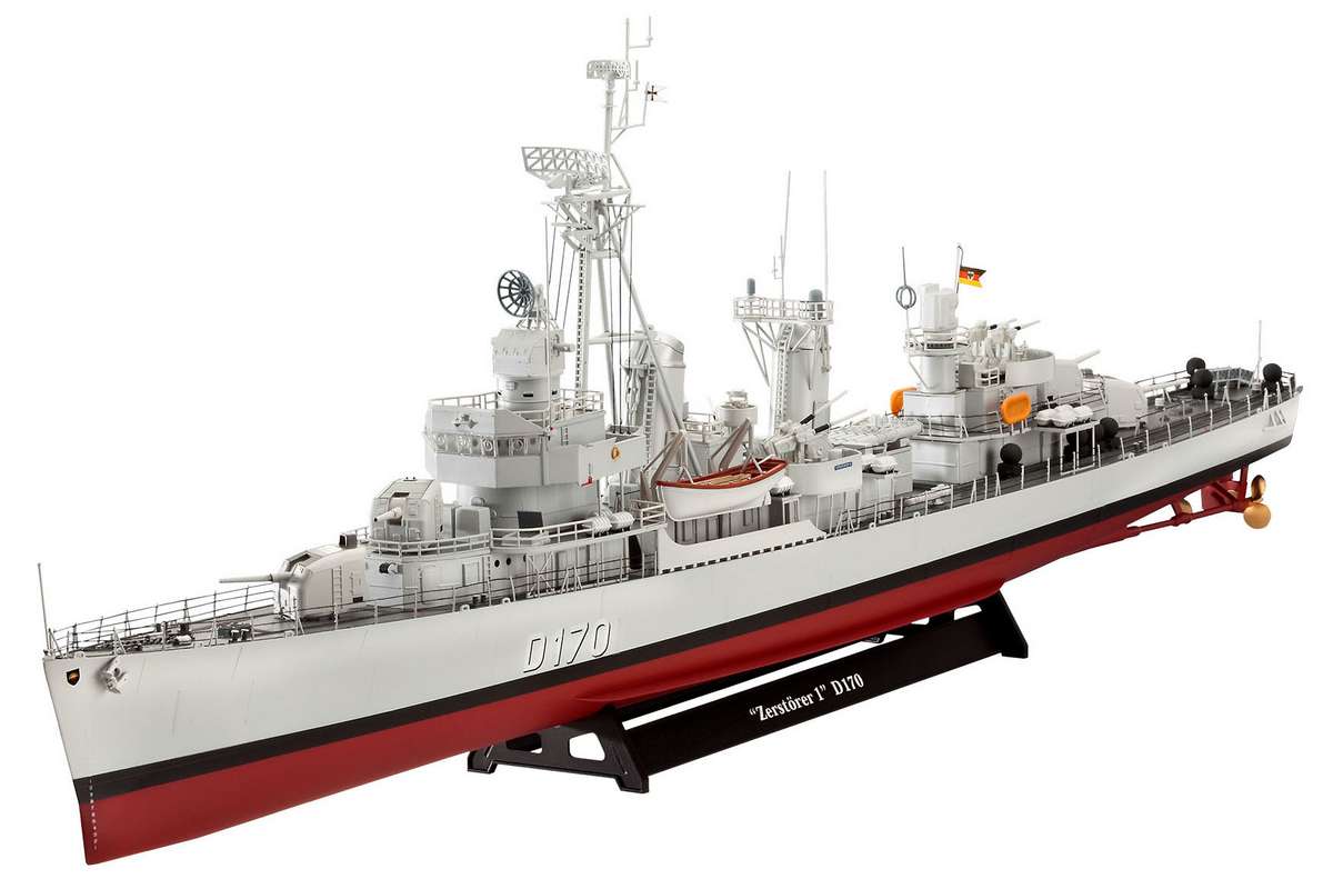 Revell 5179 German Destroyer Class 119 (Z1/Z5)
