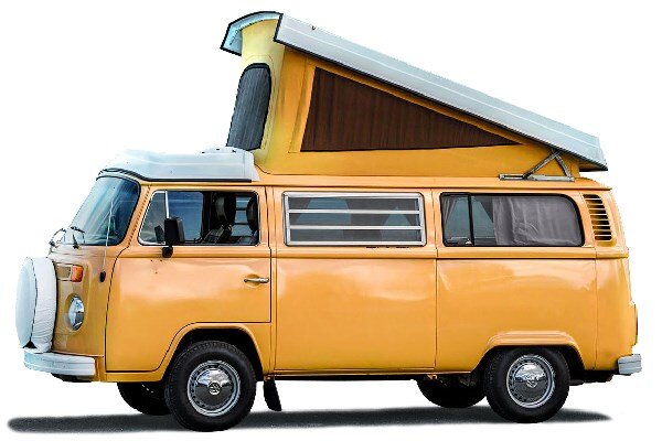 Revell 7676 1:24 VW T2 Camper (easy click)  model kit
