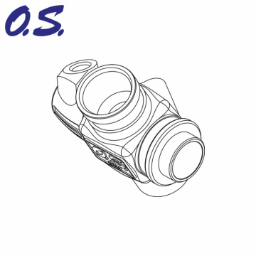 O.S.Engine 2B981100 Förgasarhus 21M2#