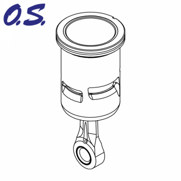 Piston, Sleeve & Conrod SPEED B2103-S