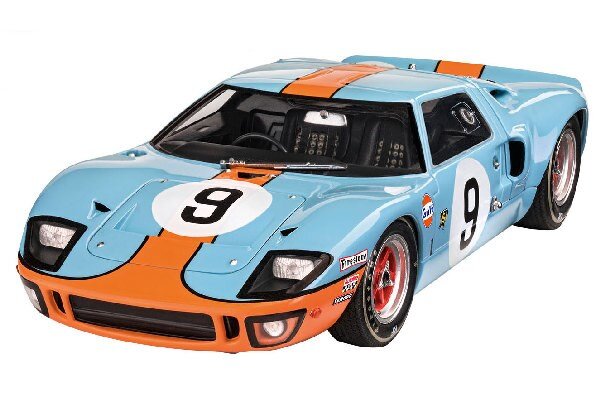Revell 7696 Ford GT 40 Le Mans 1968 1:24