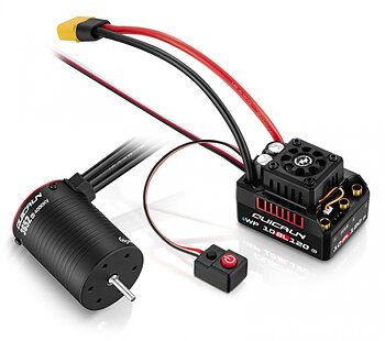 Hobbywing QuicRun Combo 10BL120 - 3652SL 3250kV G2 1/10