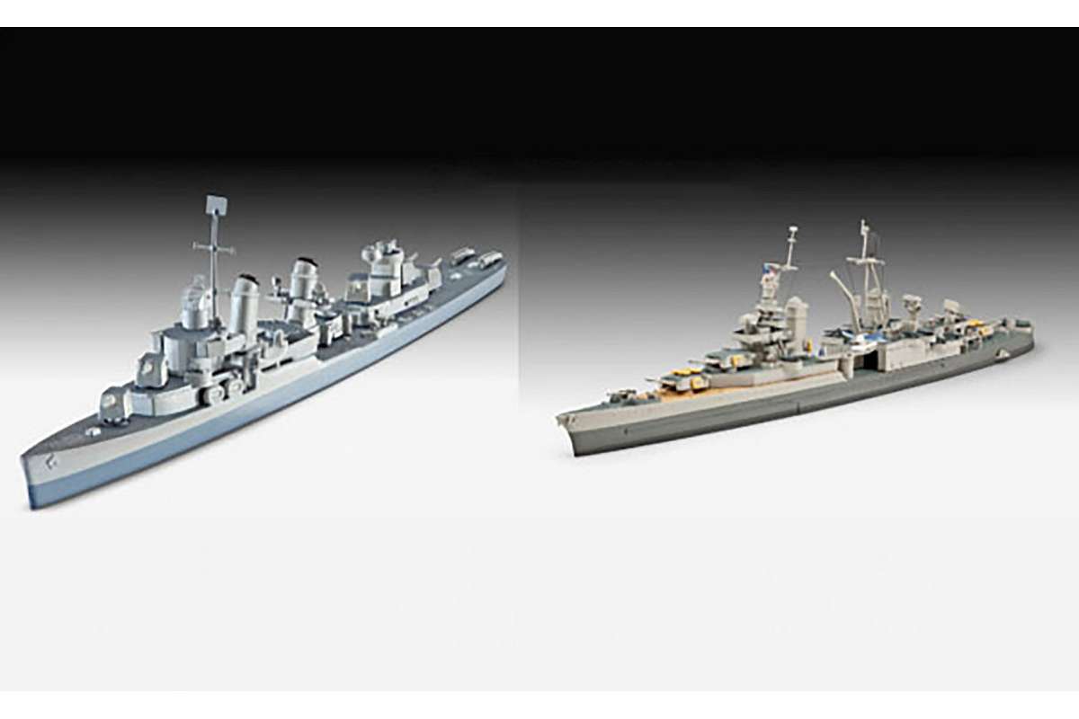 Revell 5644 Gift Set Pacific Warriors 1:700