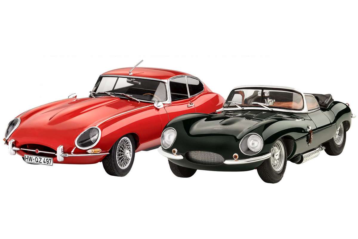 Revell 5667 Gift Set Jaguar 100th Anniversary