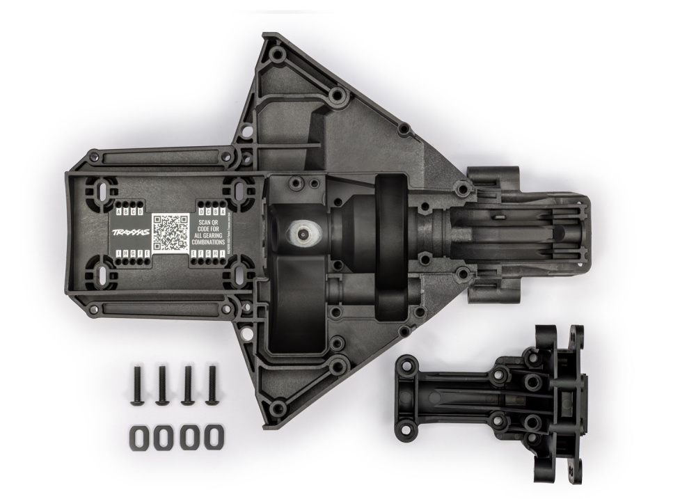 Traxxas 7727A Konsoll Bak Övre och Undre Set X-Maxx