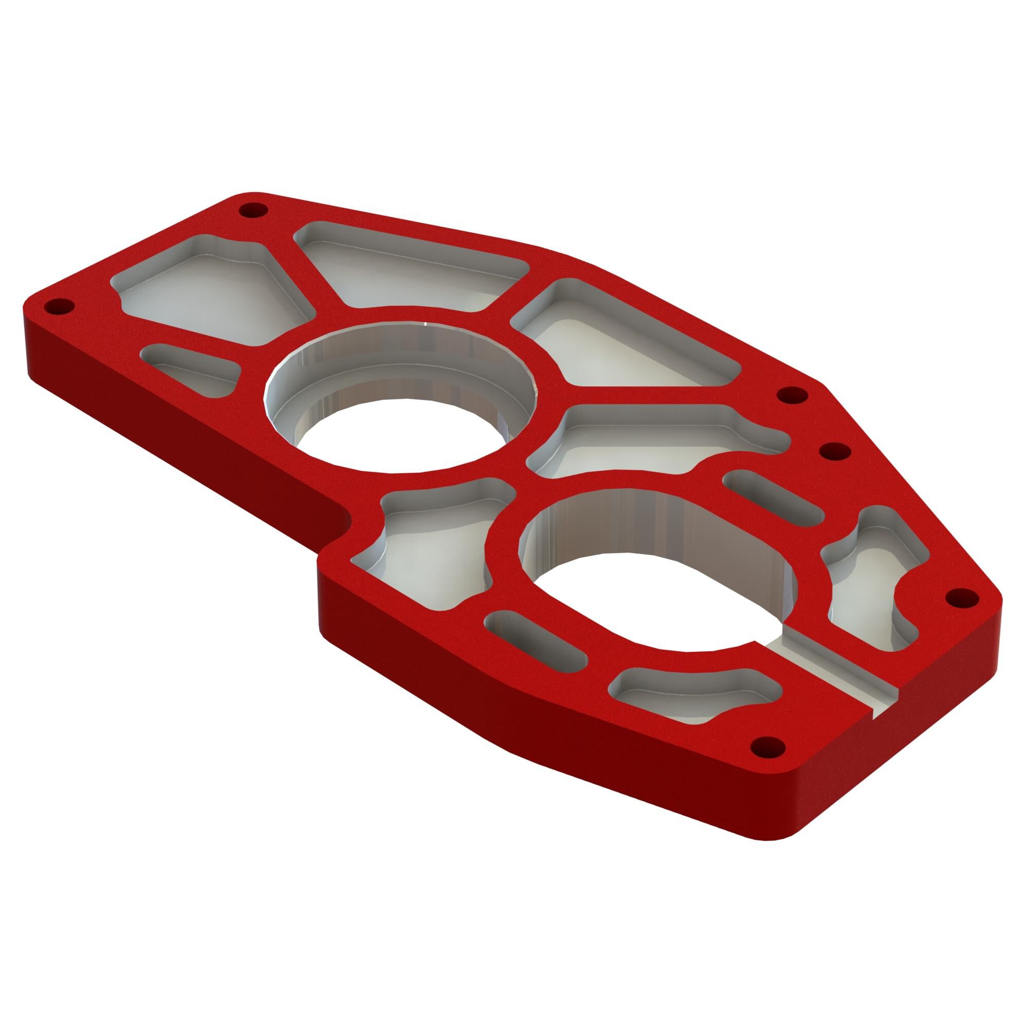 Arrma ARA311192 Aluminium Motor Mount Plate For Center Diff