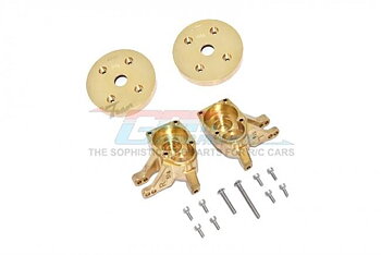 GPM Axial SCX10 III Brass Front Knuckle Arms Heavy Edition - 14Pcs Set