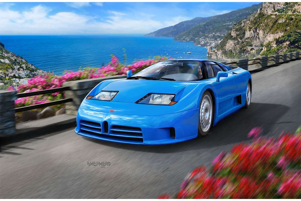 Revell 7353 Bugatti EB110 1:24