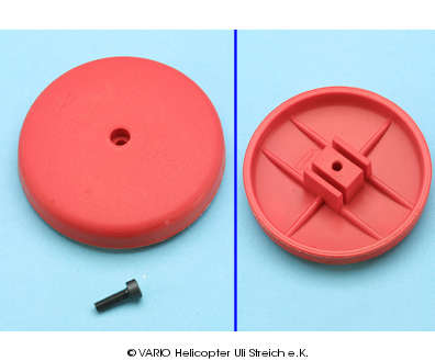 72/3 Rotor brake, Rigid/Delta red