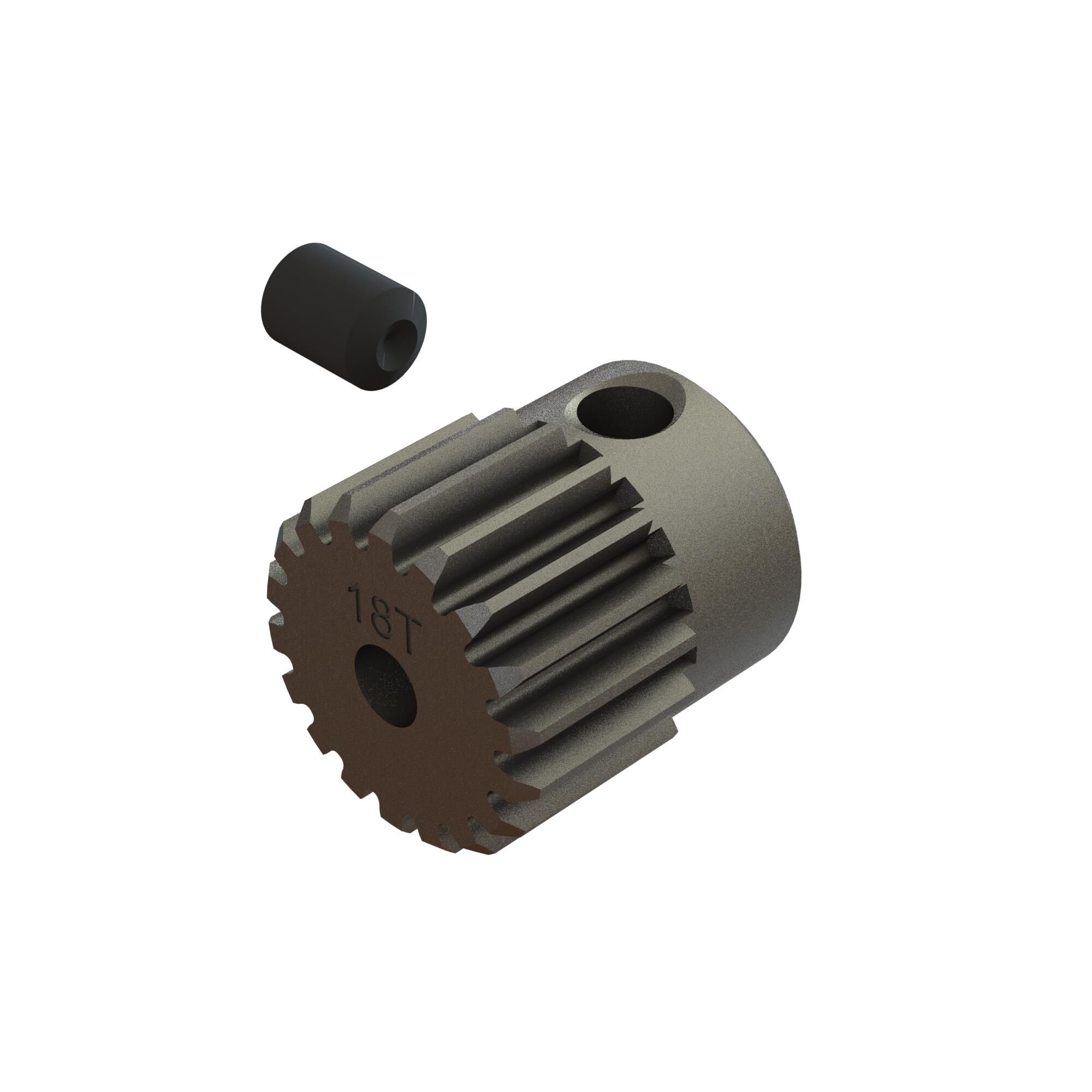 Arrma ARA311204 Pinion Gear 18T 0.5 MOD CNC 2.3mm Bore