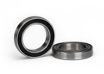 Ball Bearing Black Rubber Sealed (15x24x5mm) (2)