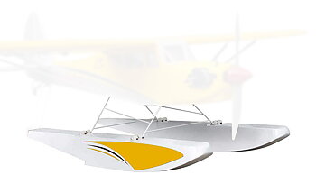 Seagull Flottörer till Funky Cub Gul 10-15cc ARF