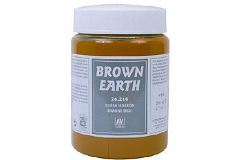 VALLEJO 26219 Jord pasta brun 200ml