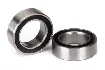 Traxxas 5114A Kullager 5x8x2,5mm Gummitätat Svart (2)
