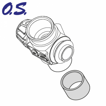 O.S.Engine 2BS81100 Förgasarhus 12F5(B)#