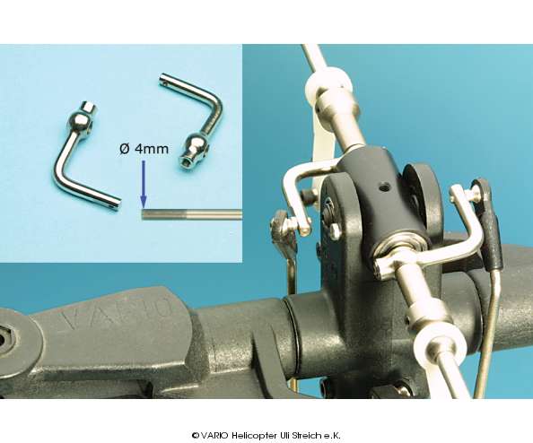 80/20 Control bridge 2-part metal, 4mm