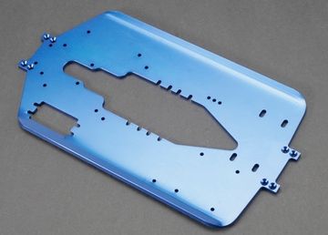 Traxxas 5122X Chassi Bottenplatta Alu 4mm T-Maxx