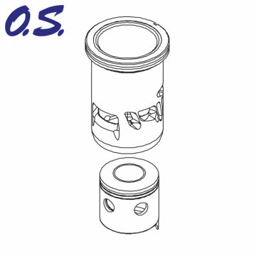 O.S.Engine 2C603000 Kolv & Foder SPEED R2104